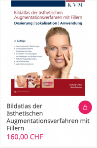 Cover Bildatlas der ästhetischen Augmentationsverfahren mit Fillern